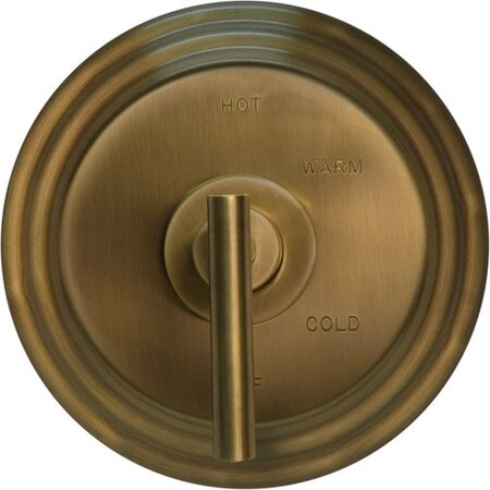 Newport Brass Smooth Pop-Up Knob in Antique Brass 10961/06